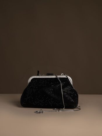 MARC ELLIS Clutch Marcle Black strass