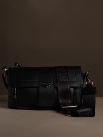 MARC ELLIS Borsa Maggie pelle Black con tracolla